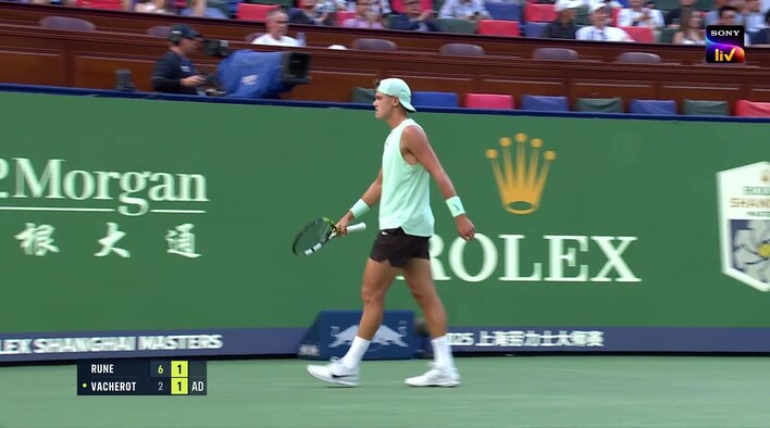 Winner! Rune Finishes Off The Point With Authority from ATP Masters 1000 - 2025 Shanghai Open 