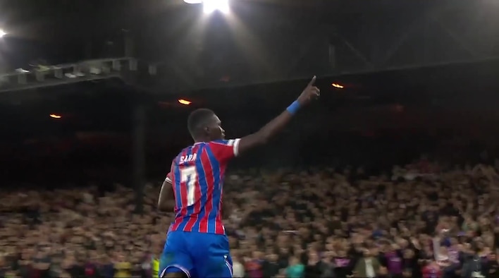 Goal! Sarr Doubles Palace's Lead At The Cusp Of Half-Time from UEFA Europa Conference League 2025-26 