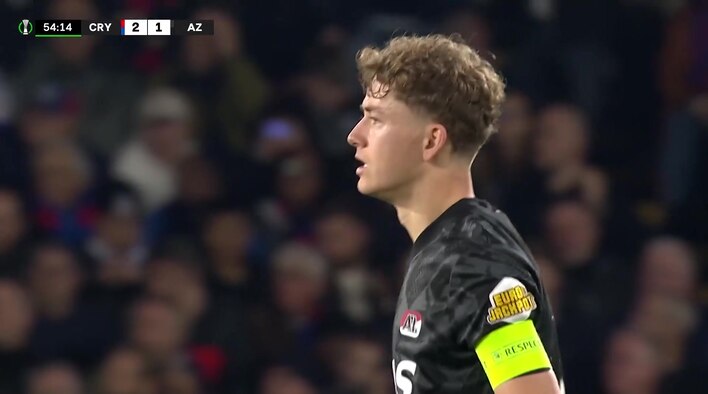 Goal! Mijnans Pulls One Back For Alkmaar With A Composed Finish from UEFA Europa Conference League 2025-26 