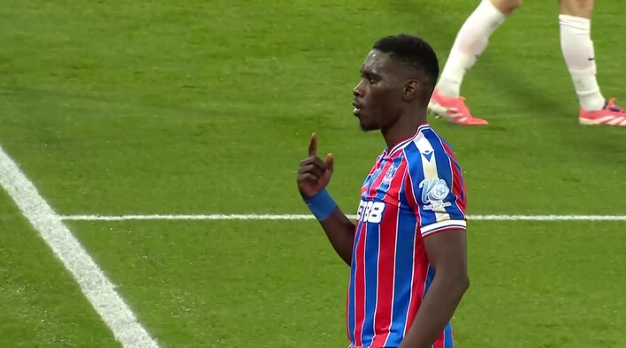 Goal! Mateta's Vision Sets Up Sarr For A Stunning Goal, Palace Lead 3-1 from UEFA Europa Conference League 2025-26 