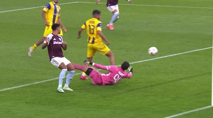 Save! Shlomo Saves Maccabi With A Crucial Goal-Line Clearance from UEFA Europa League 2025/26 