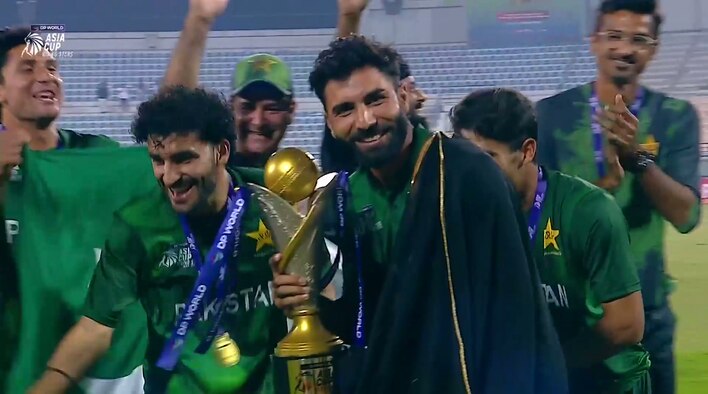 Pakistan Lift The Emerging Teams Asia Cup from DP World Asia Cup Rising Stars Men's 2025 