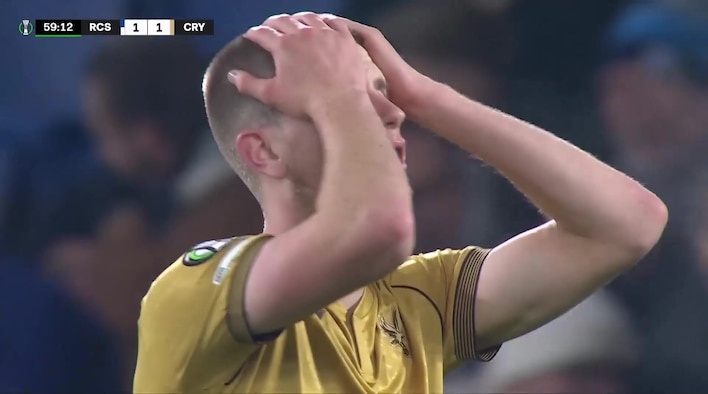 Chance! Wharton's Excellent Effort Rattles The Crossbar from UEFA Europa Conference League 2025-26 