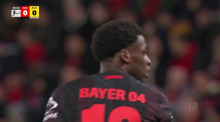 Chance! Poku’s Effort Flies Over The Crossbar from Bundesliga 2025/26 