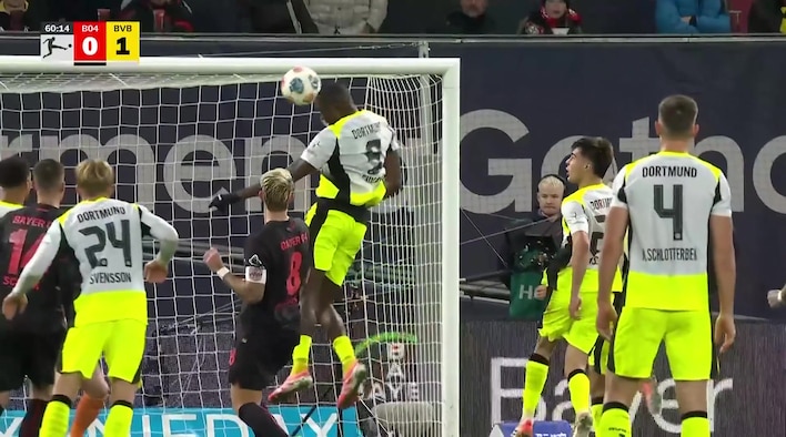 Save! Flekken Reacts Quickly To Deny Guirassy’s Header from Bundesliga 2025/26 