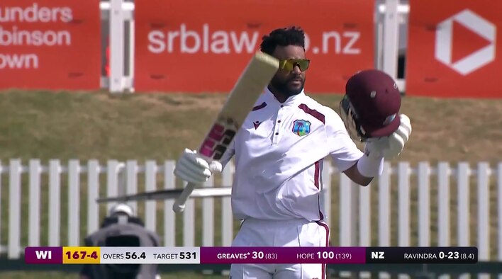Day 4 Session 3 Highlights from West Indies Tour of New Zealand 2025 