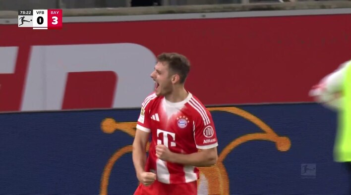 Goal! Munich Run Riot As Stanisic Nets Their Third from Bundesliga 2025/26 