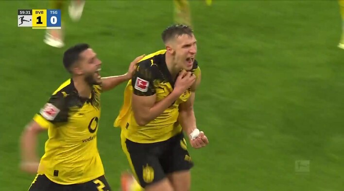 Goal! Schlotterbeck Doubles The Advantage With A Fantastic Strike from Bundesliga 2025/26 