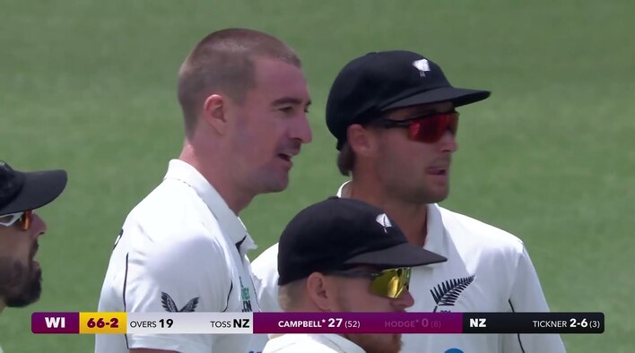 2nd Test Day 1 - Session 1 Highlights from West Indies Tour of New Zealand 2025 