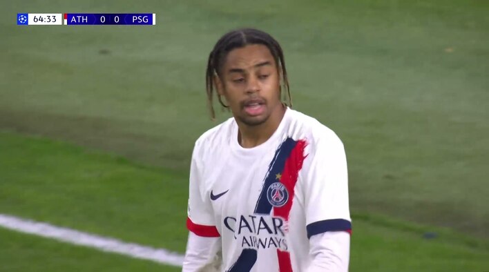 Chance! Barcola’s Thunderous Strike Crashes Off The Post from UEFA Champions League 2025/26 