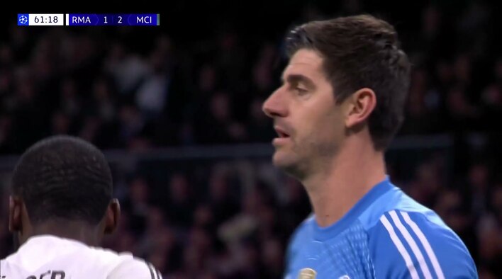 Save! Courtois Tips Doku’s Curling Strike Away from UEFA Champions League 2025/26 