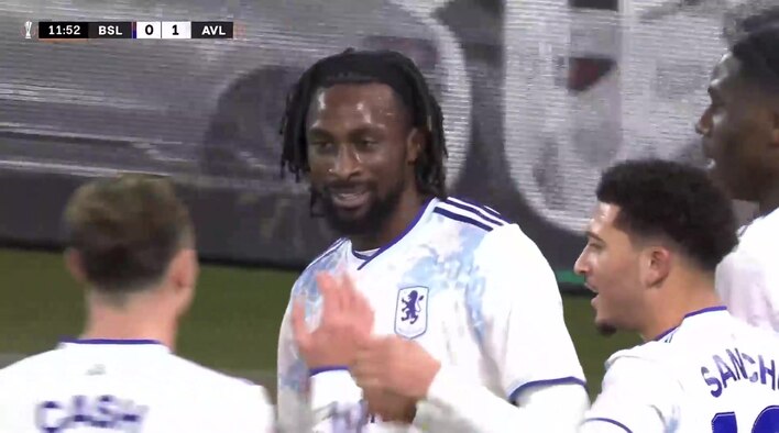 Goal! Guessand Strikes From Close Range To Give Villa The Lead from UEFA Europa League 2025/26 