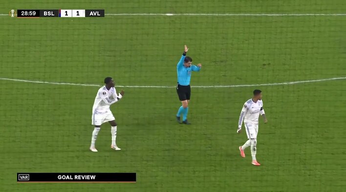 Disallowed! Basel Denied As VAR Rules Leroy Offside from UEFA Europa League 2025/26 
