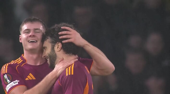 Goal! Ferguson Extends Roma’s Advantage With A Smart Finish from UEFA Europa League 2025/26 