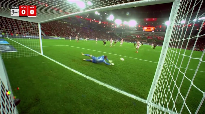 Save! Schwabe Denies Kofane With A Strong Stop from Bundesliga 2025/26 