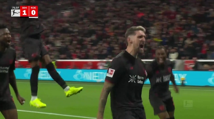 Goal! Andrich Heads Home To Double The Lead from Bundesliga 2025/26 