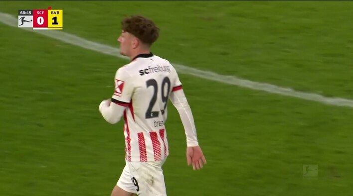 Save! Kobel Pulls Off A Superb Stop To Keep Out Treu's Strike from Bundesliga 2025/26 