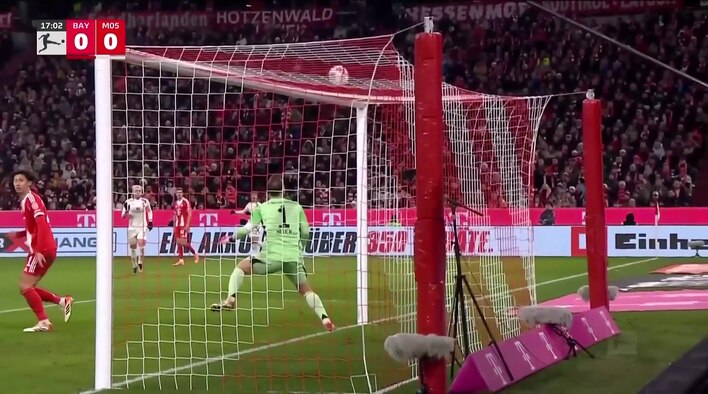 Chance! Bell Rattles The Woodwork With A Stunning Effort from Bundesliga 2025/26 