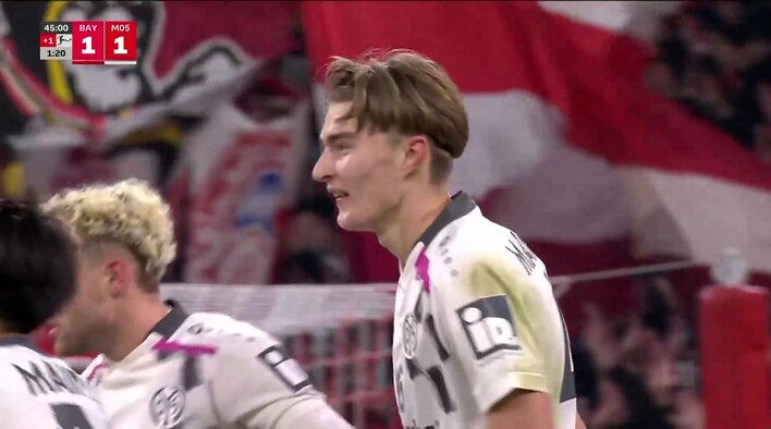 Goal! Potulski Heads In The Equaliser For Mainz from Bundesliga 2025/26 