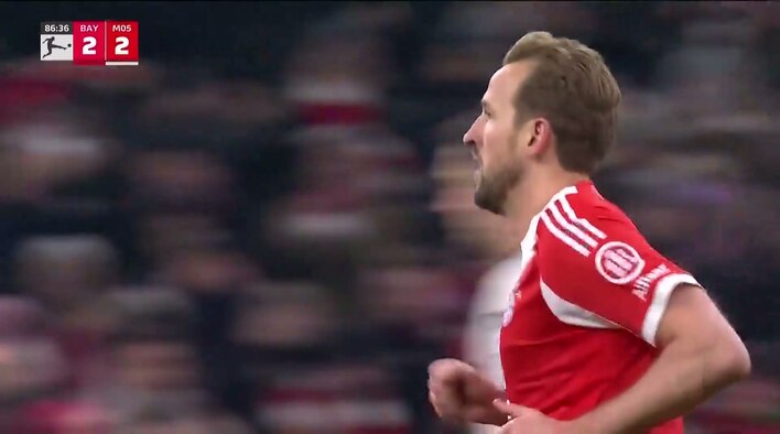 Penalty! Kane Converts From The Spot To Level For Bayern from Bundesliga 2025/26 