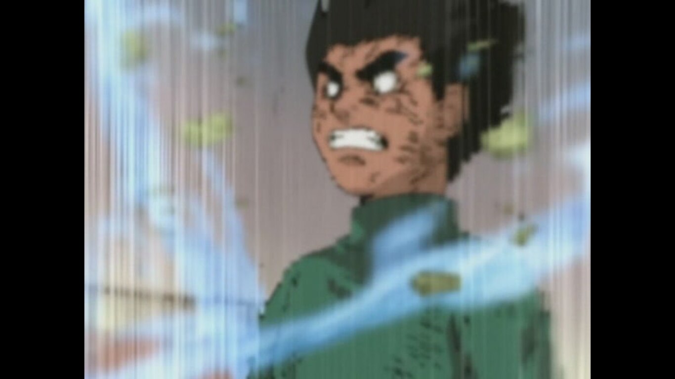 Lee's Hidden Strength: Forbidden Secret Jutsu!