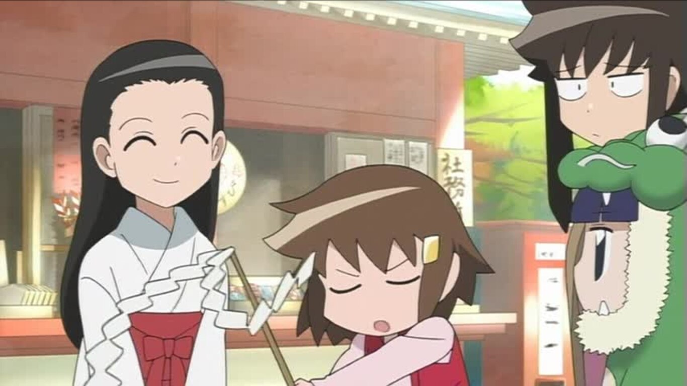 Visiting the Temple for the New Year