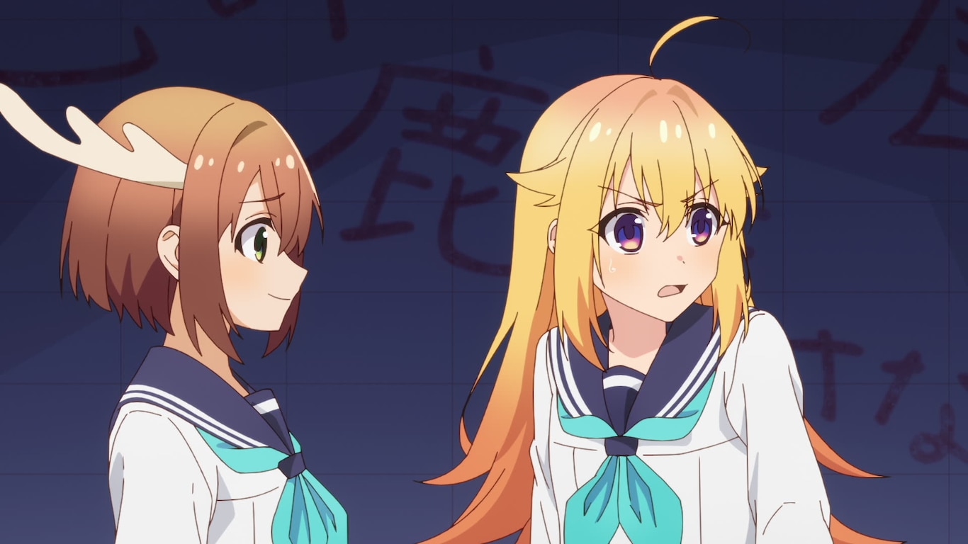 Deer Meets Darkness Girl