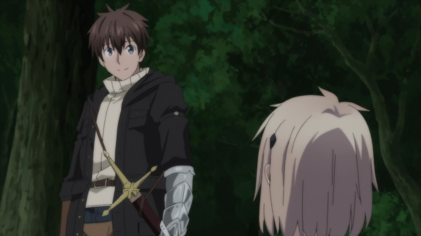 The Young Man and the Little Girl Meet