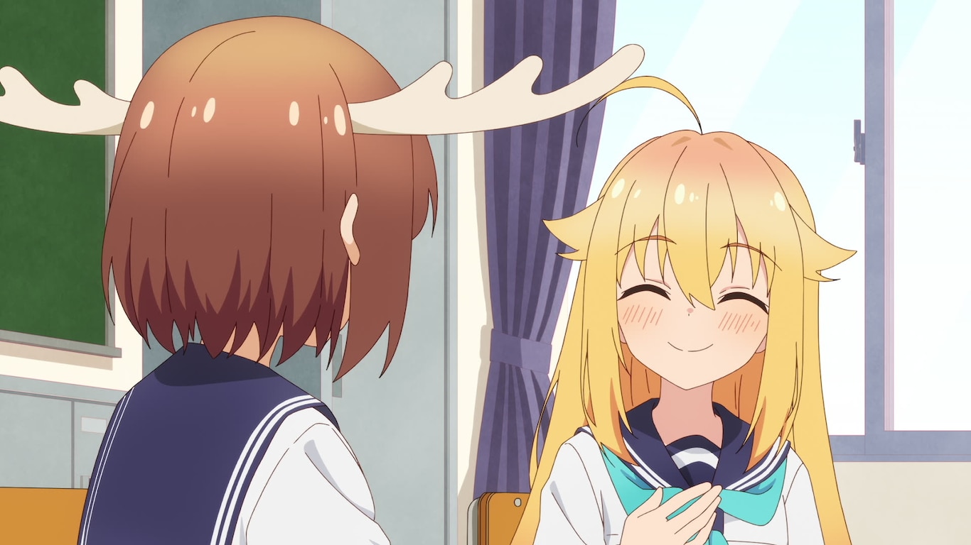 GIRL MEETS DEER