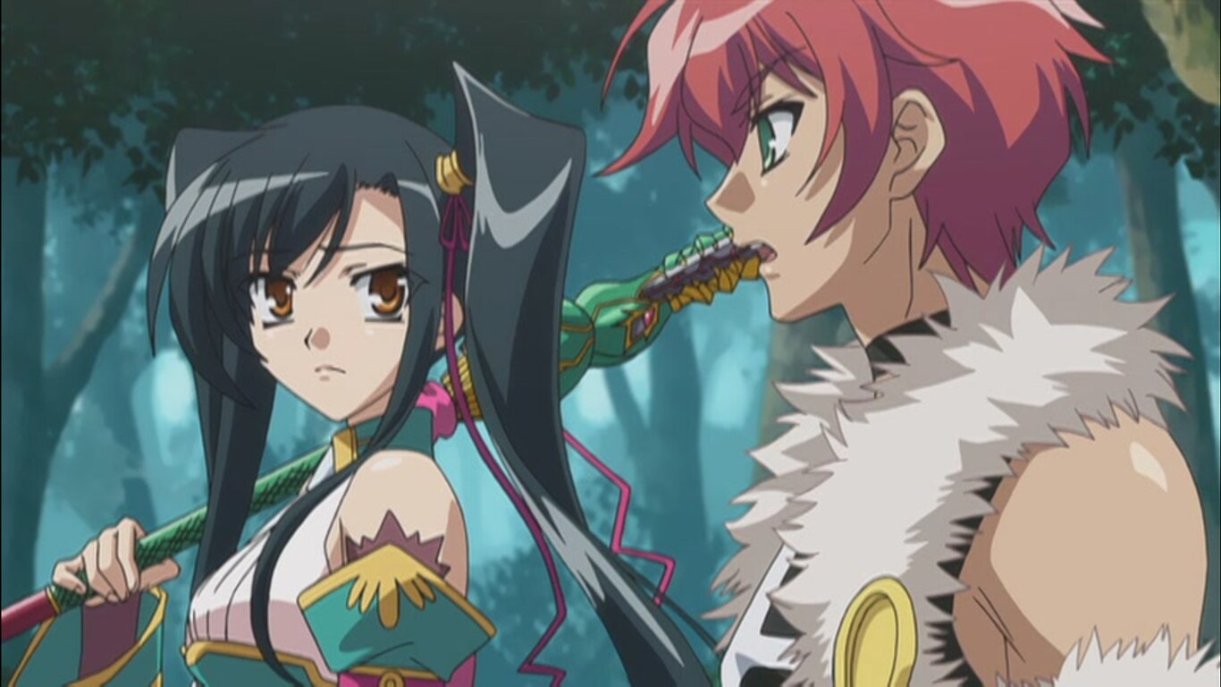 Kakuka and Teiiku Come Into Sousou's Service