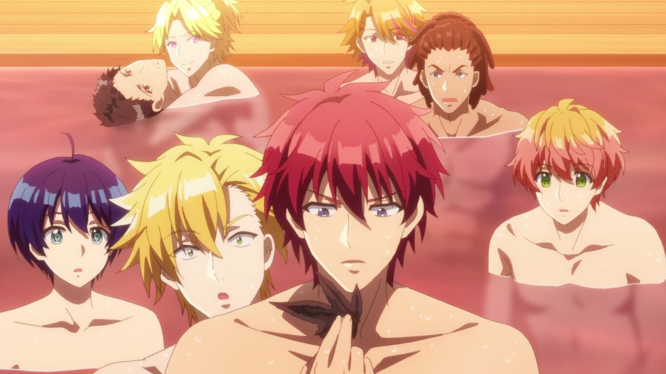 Carbonic acid hot springs aren't too hot, so you can stay in them a long time.