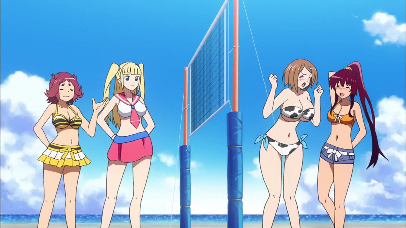 An Idol-Filled Swimsuit Vacation! With Battles, Too!