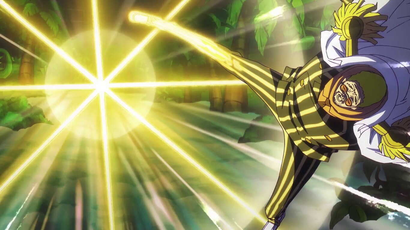Looming Despair! Admiral Kizaru's Depressing Mission