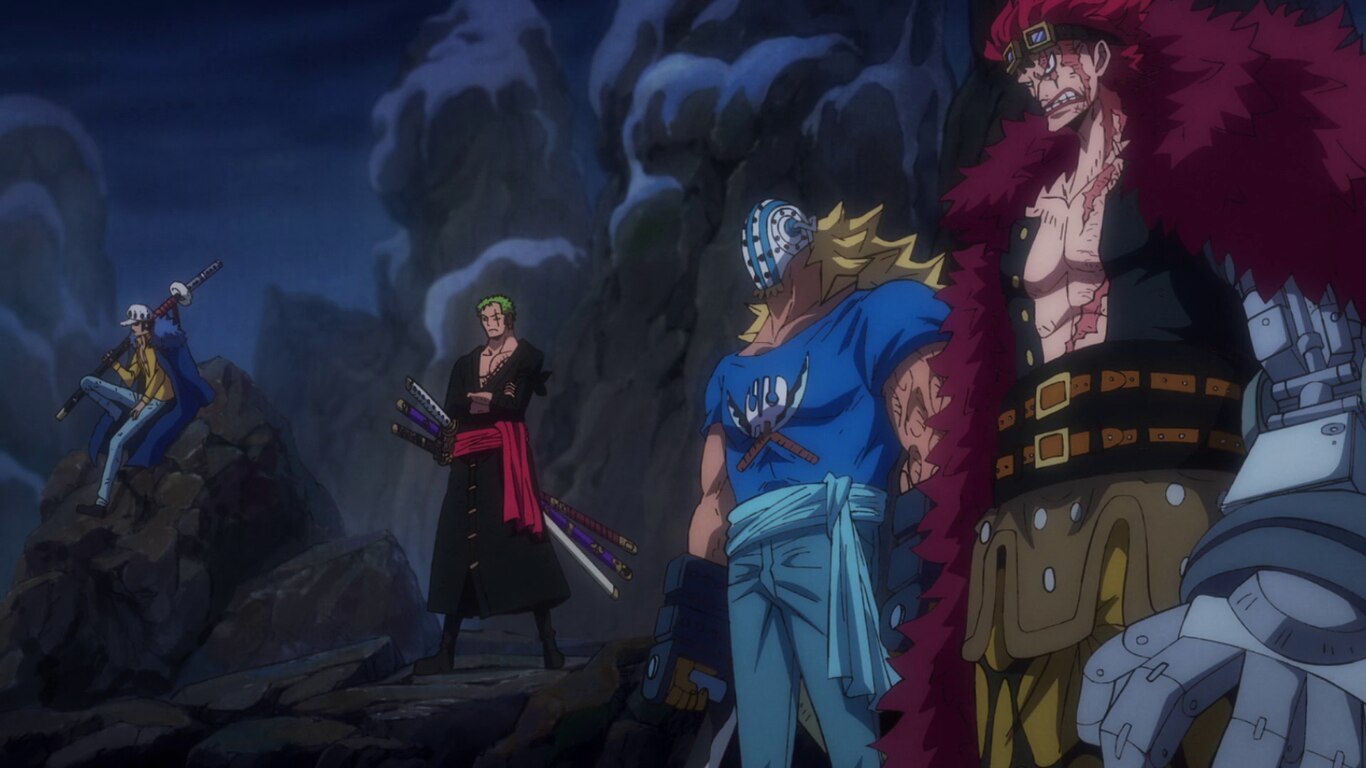 The Battle of the Monsters! The Three Stubborn Captains!