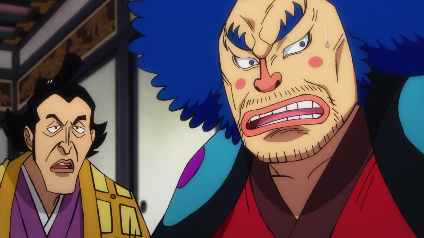 Crossing Swords! Roger and Whitebeard!