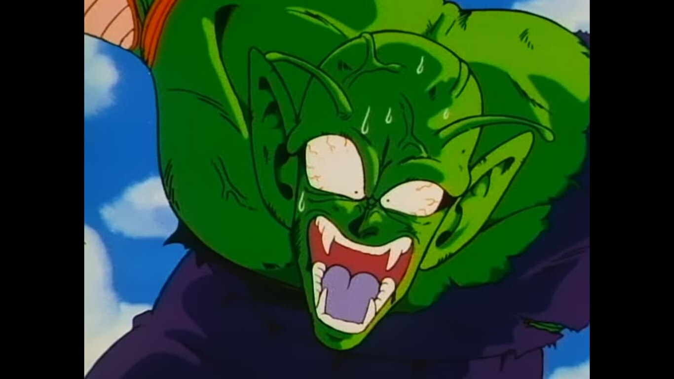 Goku Hangs On