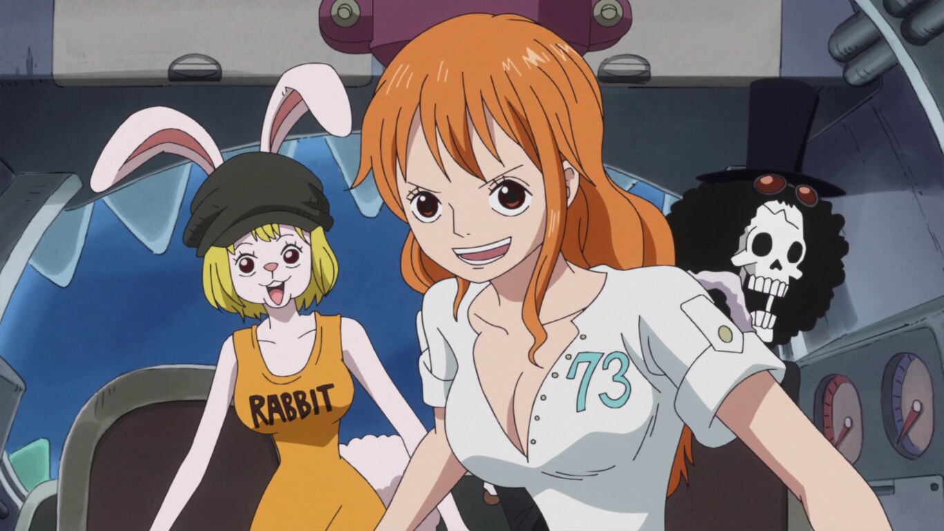 A Hungry Front! Luffy and the Navy Rookies!