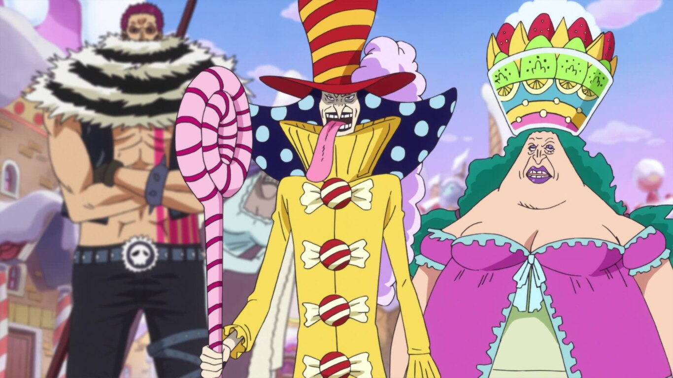 The Spear of Elbaph! Onslaught! The Flying Big Mom!
