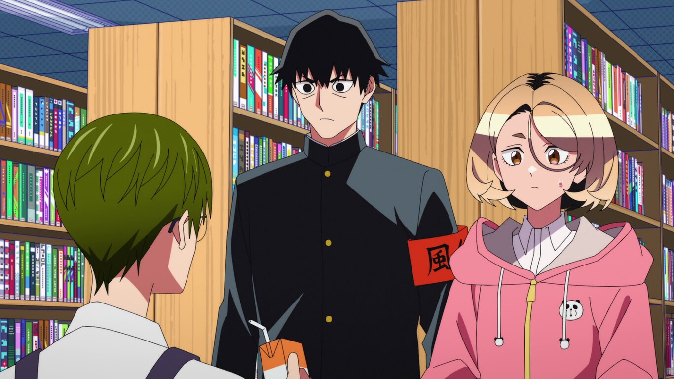 The Klutzy Class Monitor and the Library Assistant/The Time She Spent Lunch With the Klutz