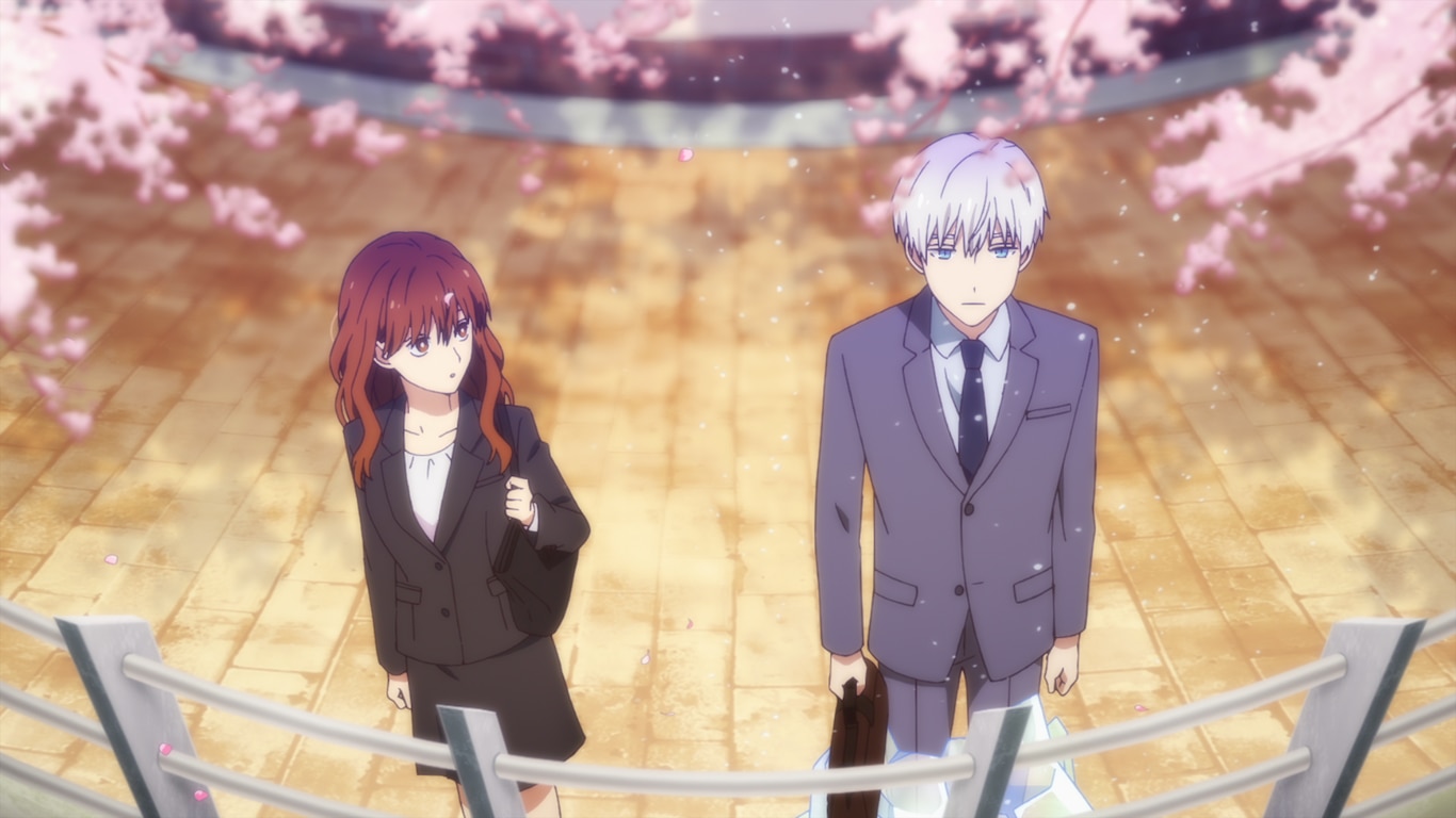 The Ice Guy and His Cool Female Colleague