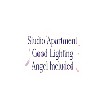 Studio Apartment, Good Lighting, Angel Included