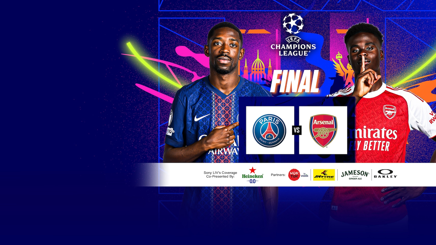 Upcoming - PSG vs Arsenal - Prime Time - UEFA Champions League 2025-26