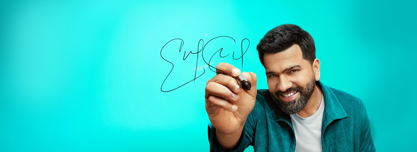 Rohit Sharma Show Promo Card - India