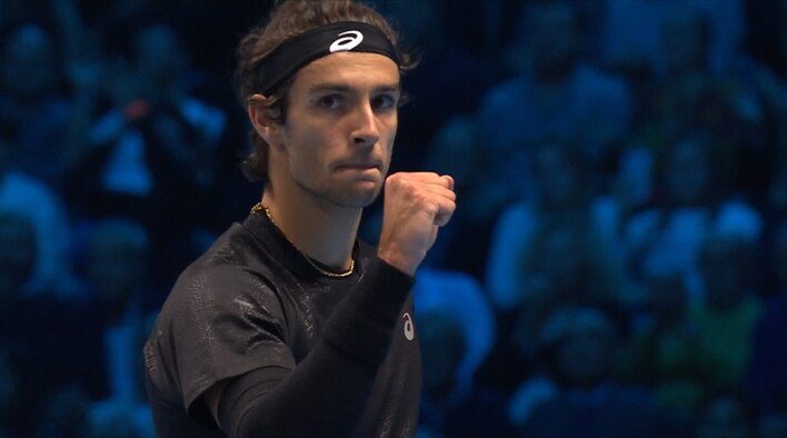 Musetti vs De Minaur - Group Stage - Highlights - 12 Nov 2025 from Nitto ATP Finals 2025 