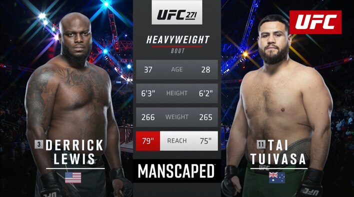 HLS - UFC 271 - Lewis vs Tuivasa - 13 Feb 2022 from UFC 2022-23 