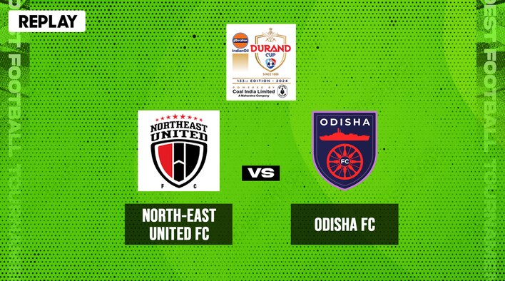 Replay - Northeast United FC vs Odisha FC - 16 Aug 2024 from IndianOil Durand Cup 2024 