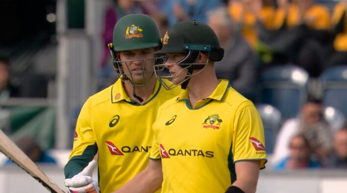 Steve Smith Rises To The Occasion With A Fifty from Australia Tour of England 2024 