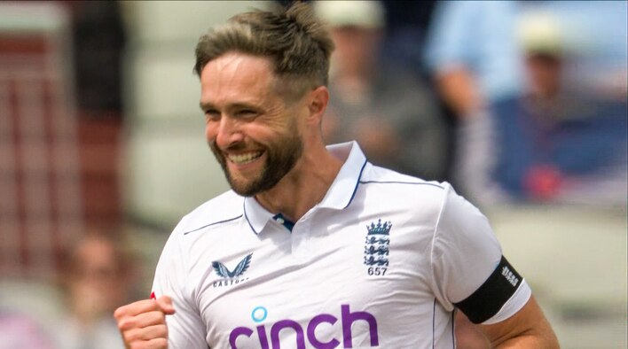 Woakes Rocks Sri Lanka - 21 Aug 2024 from Sri Lanka Tour of England 2024 