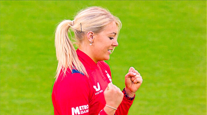 Sarah Glenn Dismantles NZW Batting Order from New Zealand Women Tour of England 2024 