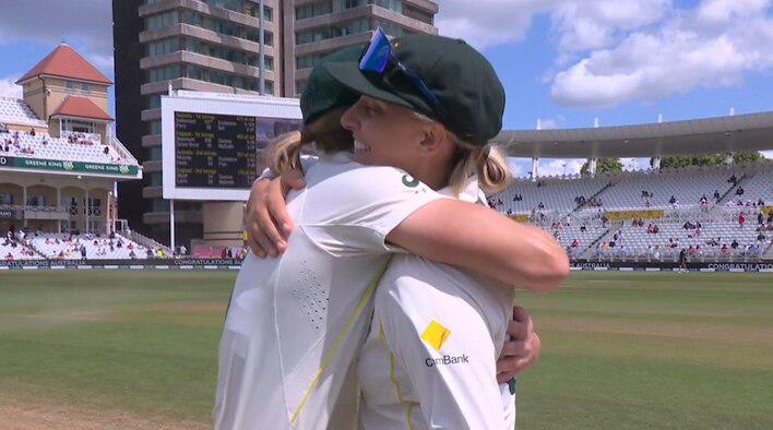 Australia Emerges Victorious In A Combative Contest - One-Off Test - Highlights - 26 Jun 2023 from Australia Women Tour of England 2023 